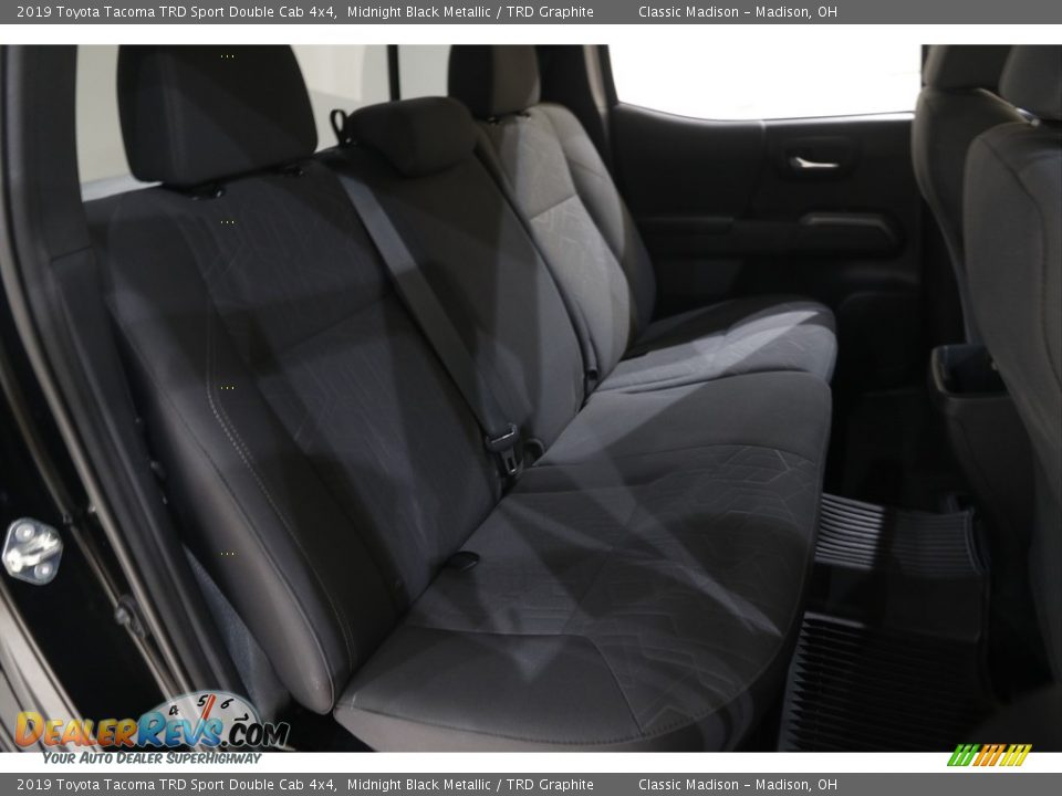 2019 Toyota Tacoma TRD Sport Double Cab 4x4 Midnight Black Metallic / TRD Graphite Photo #17