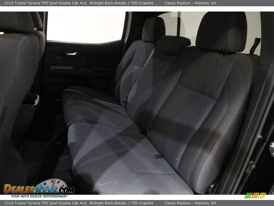 2019 Toyota Tacoma TRD Sport Double Cab 4x4 Midnight Black Metallic / TRD Graphite Photo #18