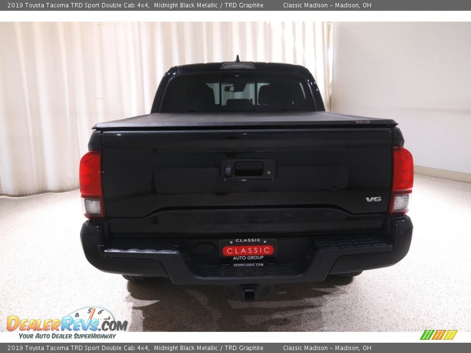 2019 Toyota Tacoma TRD Sport Double Cab 4x4 Midnight Black Metallic / TRD Graphite Photo #19