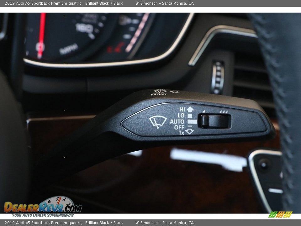 Controls of 2019 Audi A5 Sportback Premium quattro Photo #34