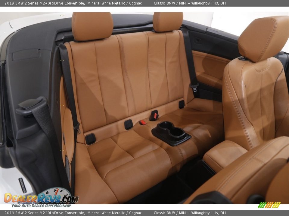 Rear Seat of 2019 BMW 2 Series M240i xDrive Convertible Photo #21