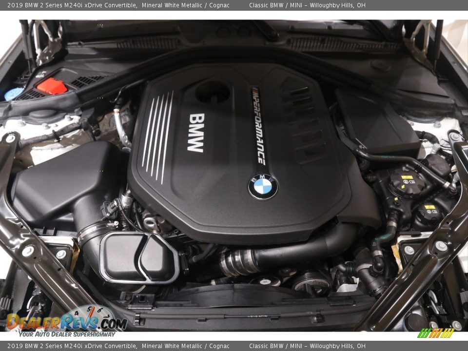 2019 BMW 2 Series M240i xDrive Convertible 3.0 Liter DI TwinPower Turbocharged DOHC 24-Valve VVT Inline 6 Cylinder Engine Photo #24