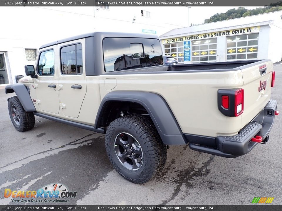 2022 Jeep Gladiator Rubicon 4x4 Gobi / Black Photo #3