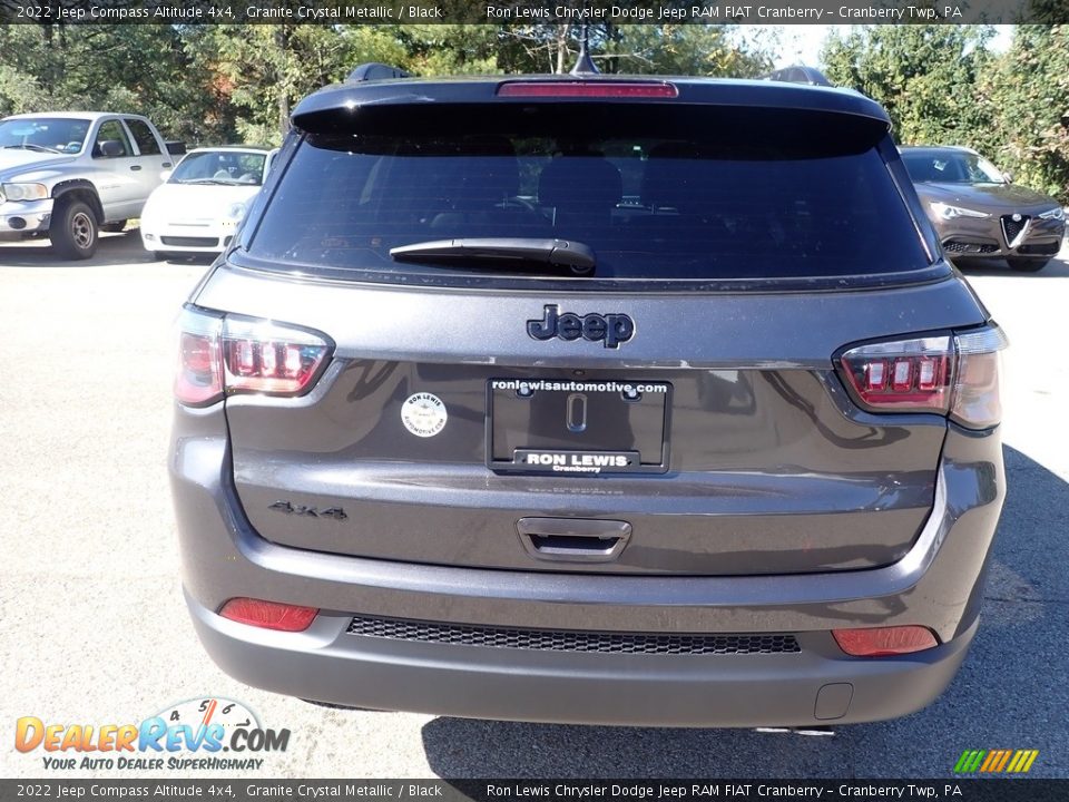 2022 Jeep Compass Altitude 4x4 Granite Crystal Metallic / Black Photo #4