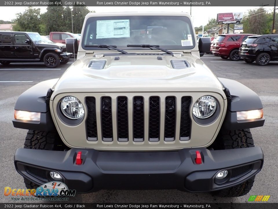 2022 Jeep Gladiator Rubicon 4x4 Gobi / Black Photo #8