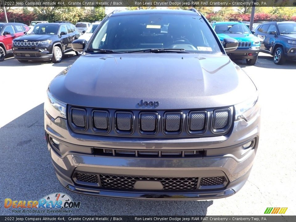 2022 Jeep Compass Altitude 4x4 Granite Crystal Metallic / Black Photo #8