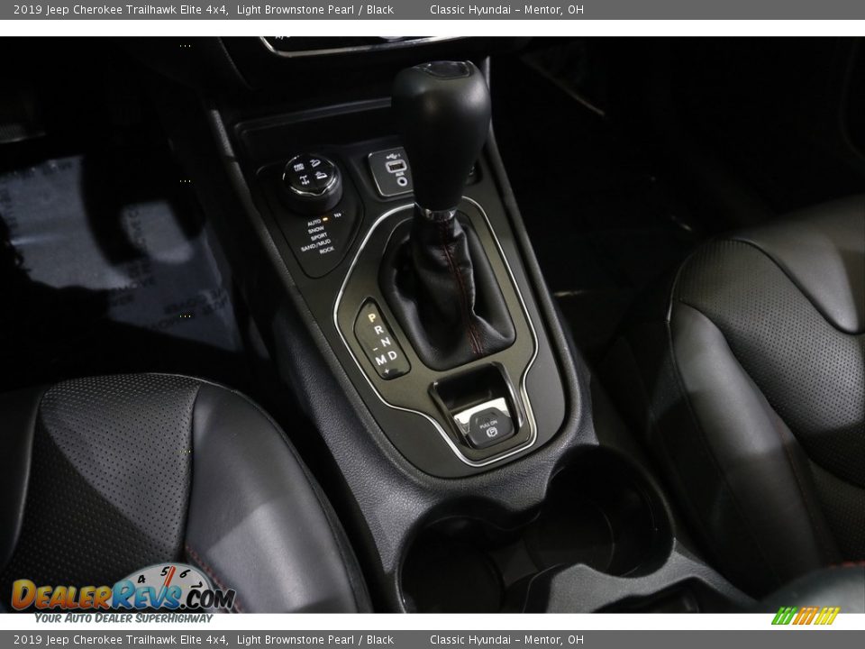 2019 Jeep Cherokee Trailhawk Elite 4x4 Light Brownstone Pearl / Black Photo #15