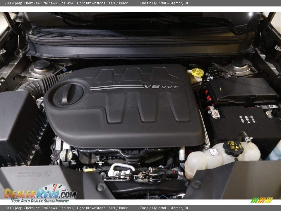 2019 Jeep Cherokee Trailhawk Elite 4x4 Light Brownstone Pearl / Black Photo #21