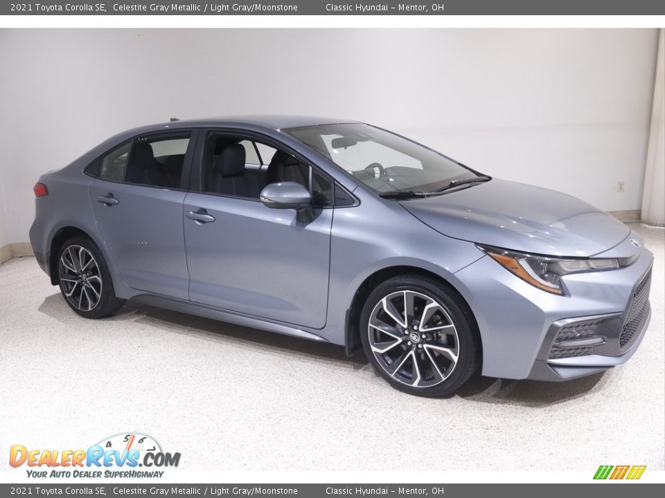 2021 Toyota Corolla SE Celestite Gray Metallic / Light Gray/Moonstone Photo #1