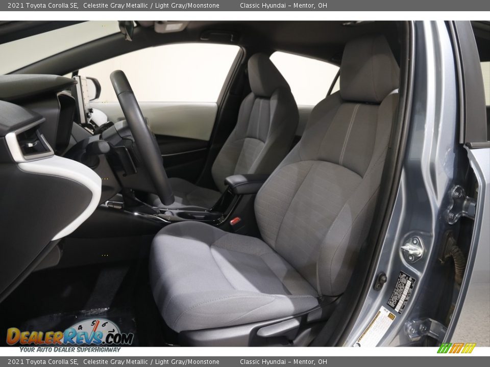 2021 Toyota Corolla SE Celestite Gray Metallic / Light Gray/Moonstone Photo #5