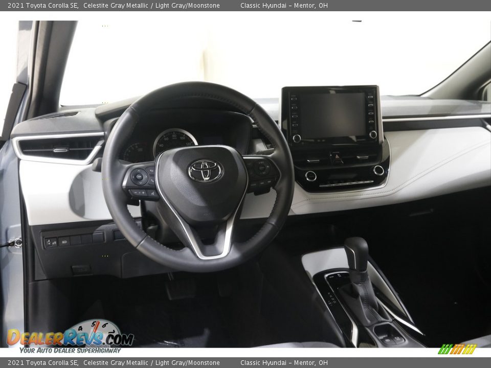 2021 Toyota Corolla SE Celestite Gray Metallic / Light Gray/Moonstone Photo #6