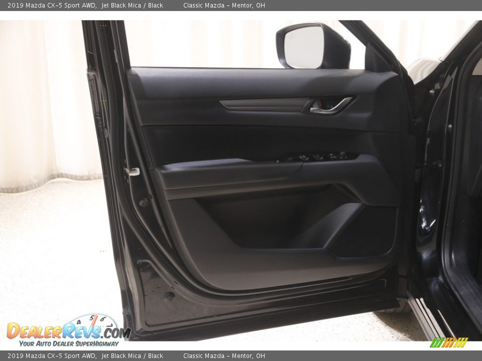 2019 Mazda CX-5 Sport AWD Jet Black Mica / Black Photo #4