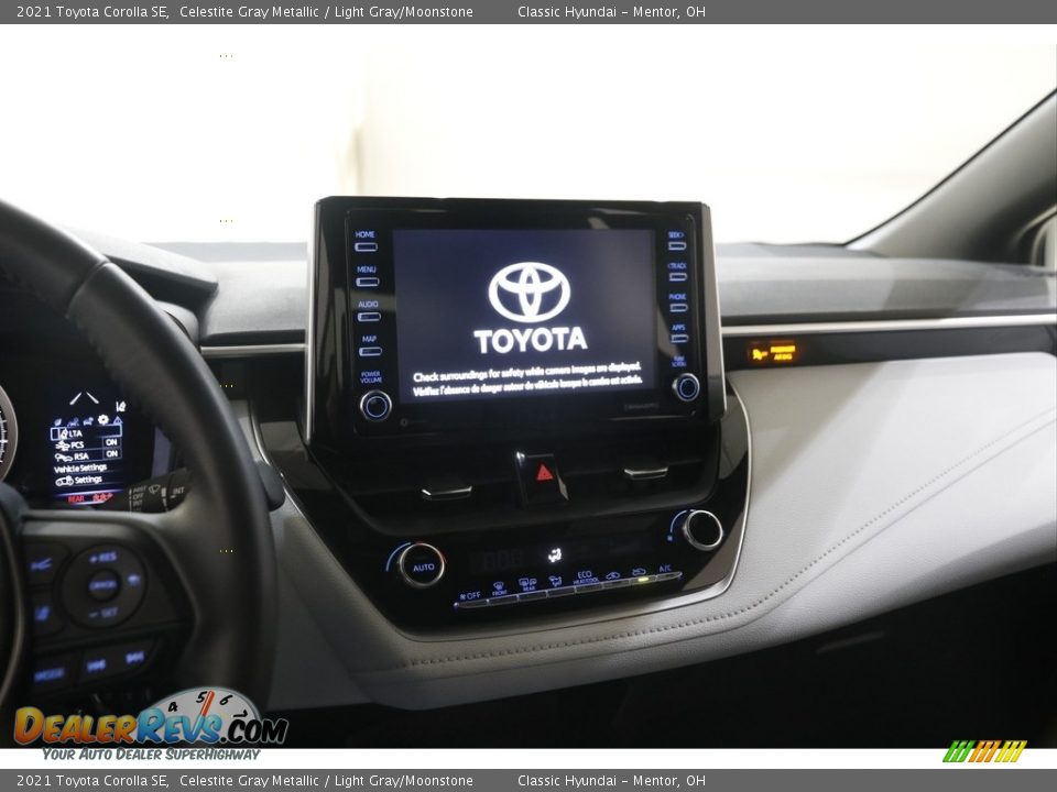 2021 Toyota Corolla SE Celestite Gray Metallic / Light Gray/Moonstone Photo #9