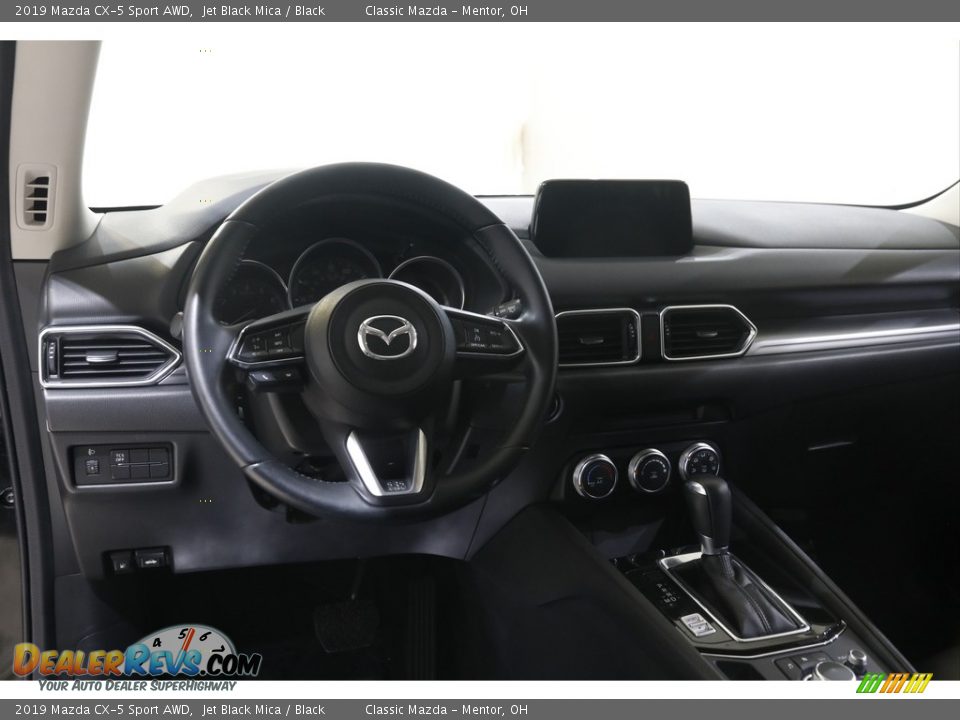2019 Mazda CX-5 Sport AWD Jet Black Mica / Black Photo #6