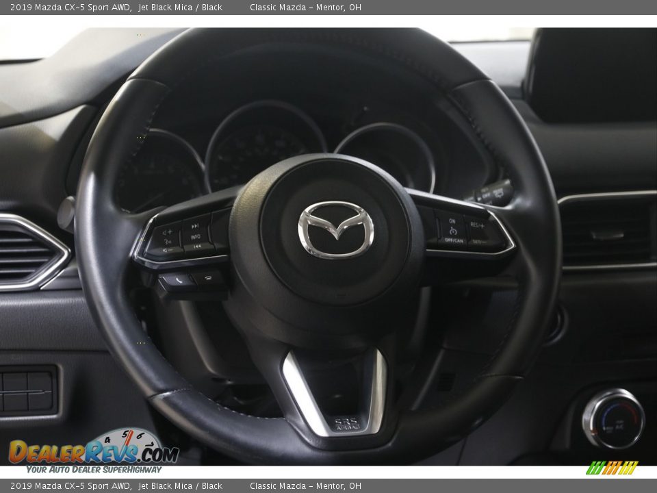 2019 Mazda CX-5 Sport AWD Jet Black Mica / Black Photo #7