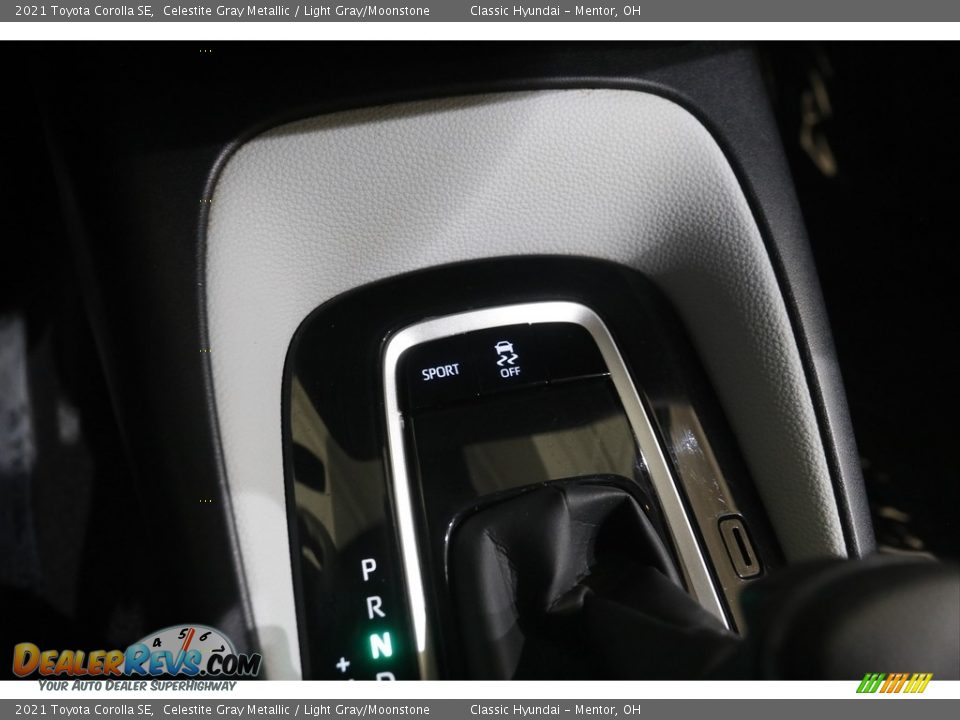 2021 Toyota Corolla SE Celestite Gray Metallic / Light Gray/Moonstone Photo #13