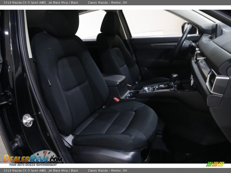 2019 Mazda CX-5 Sport AWD Jet Black Mica / Black Photo #14