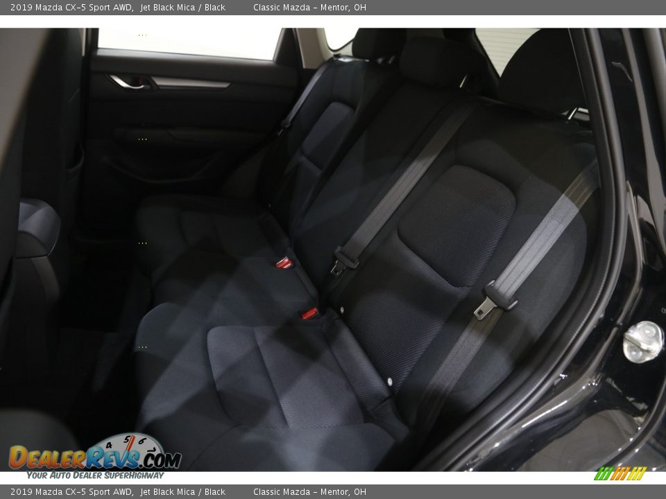 2019 Mazda CX-5 Sport AWD Jet Black Mica / Black Photo #16