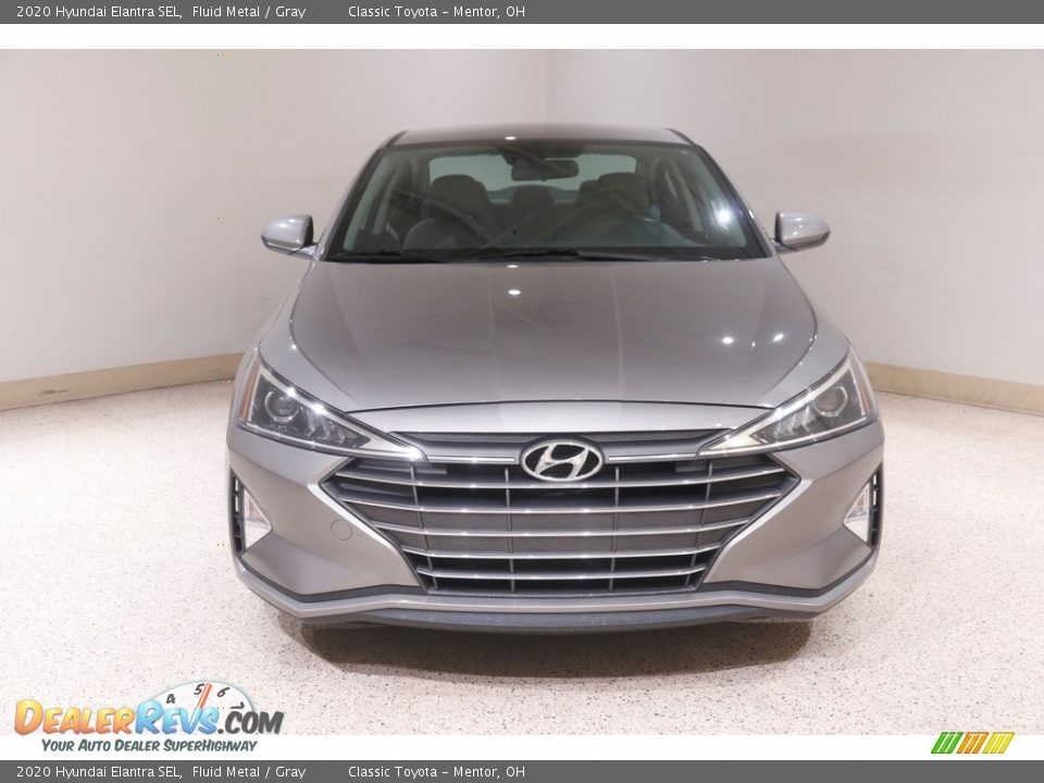 2020 Hyundai Elantra SEL Fluid Metal / Gray Photo #2