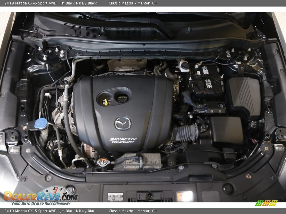 2019 Mazda CX-5 Sport AWD Jet Black Mica / Black Photo #18