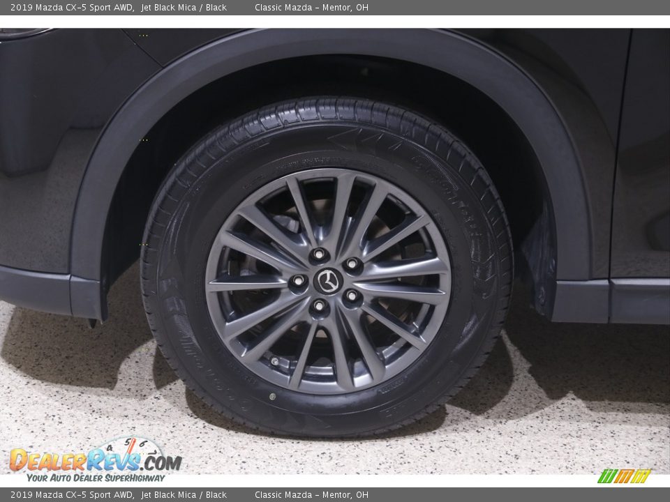 2019 Mazda CX-5 Sport AWD Jet Black Mica / Black Photo #19