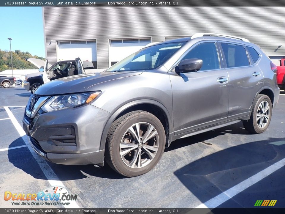 2020 Nissan Rogue SV AWD Gun Metallic / Charcoal Photo #6