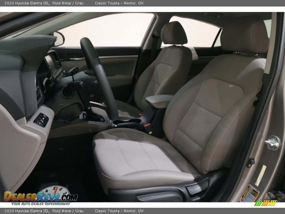2020 Hyundai Elantra SEL Fluid Metal / Gray Photo #5