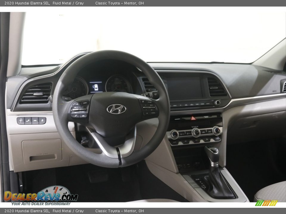 2020 Hyundai Elantra SEL Fluid Metal / Gray Photo #6