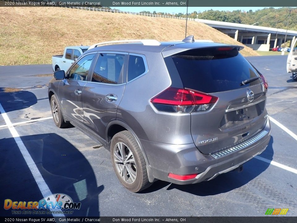 2020 Nissan Rogue SV AWD Gun Metallic / Charcoal Photo #8