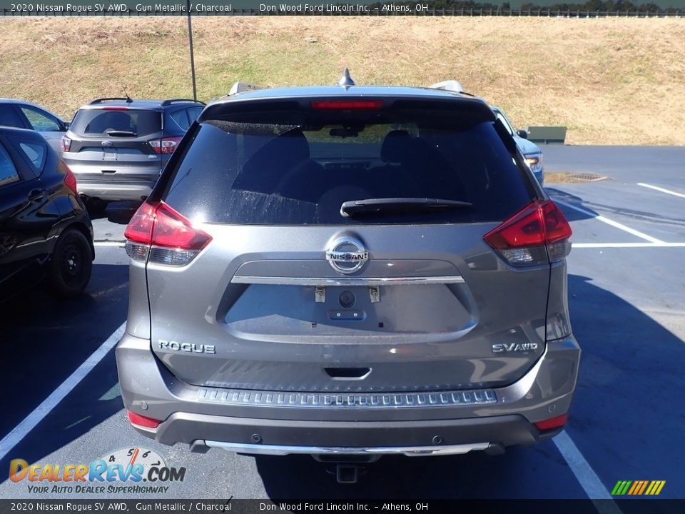 2020 Nissan Rogue SV AWD Gun Metallic / Charcoal Photo #9
