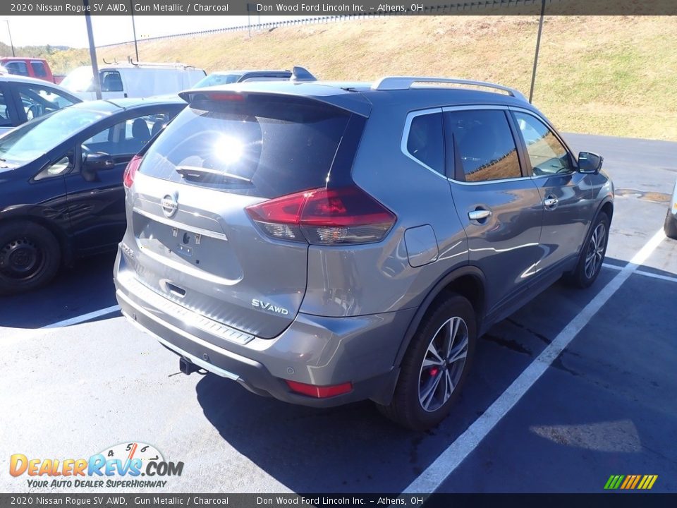 2020 Nissan Rogue SV AWD Gun Metallic / Charcoal Photo #10