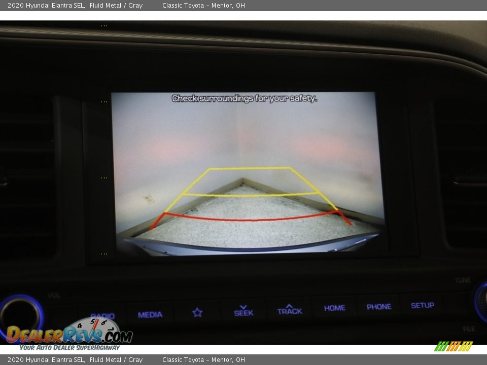 2020 Hyundai Elantra SEL Fluid Metal / Gray Photo #11