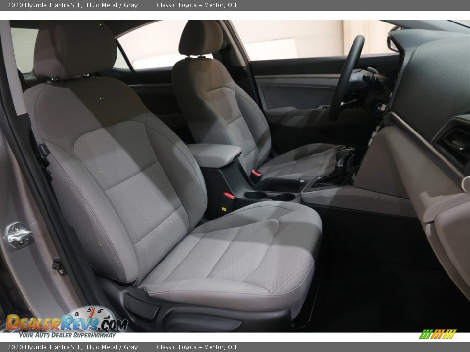 2020 Hyundai Elantra SEL Fluid Metal / Gray Photo #14