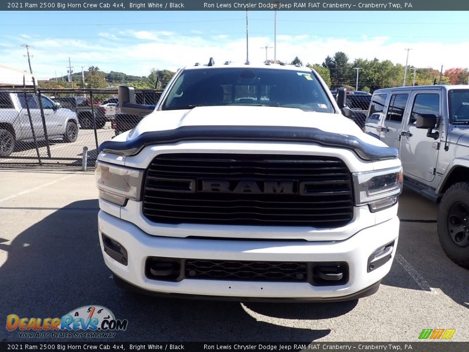 2021 Ram 2500 Big Horn Crew Cab 4x4 Bright White / Black Photo #2