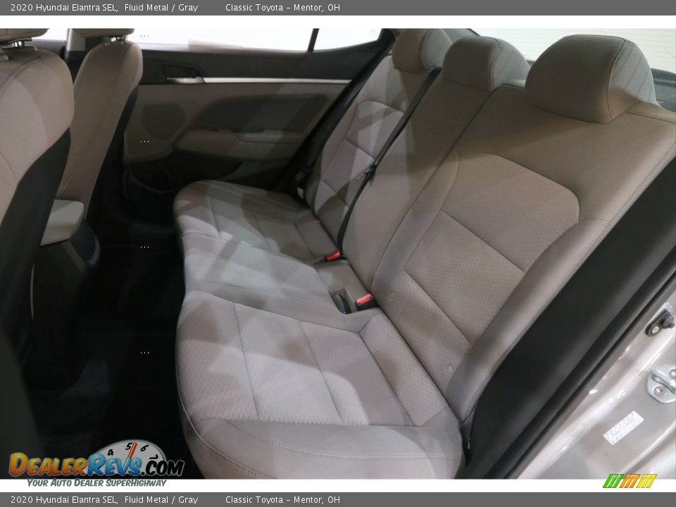 2020 Hyundai Elantra SEL Fluid Metal / Gray Photo #16