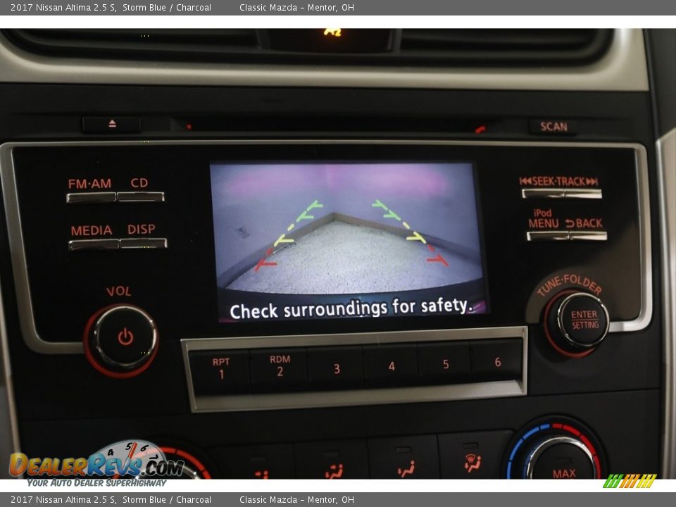 2017 Nissan Altima 2.5 S Storm Blue / Charcoal Photo #12