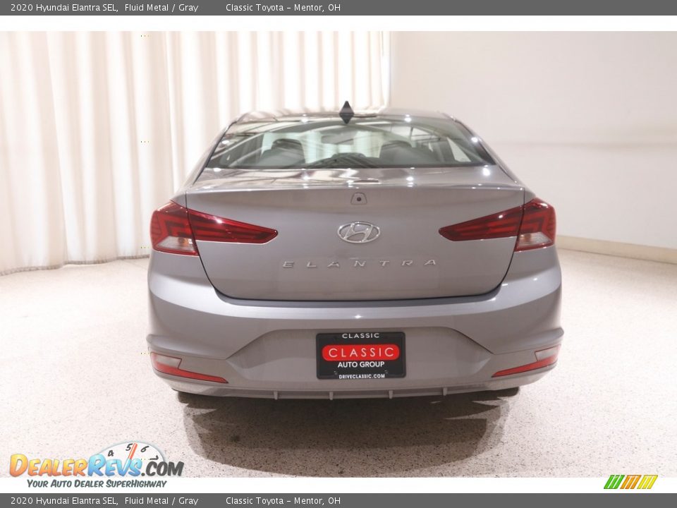 2020 Hyundai Elantra SEL Fluid Metal / Gray Photo #17
