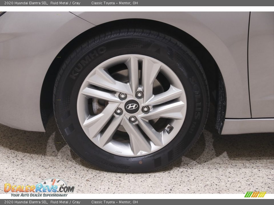2020 Hyundai Elantra SEL Fluid Metal / Gray Photo #19