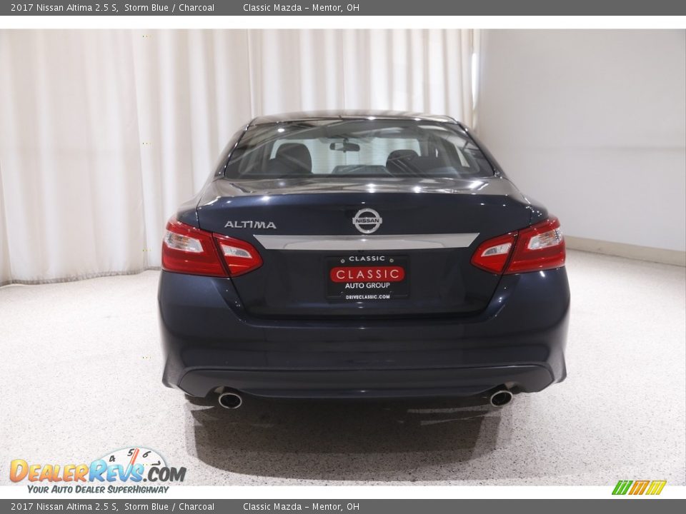 2017 Nissan Altima 2.5 S Storm Blue / Charcoal Photo #18