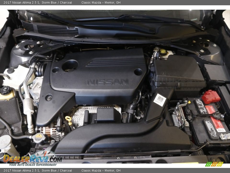 2017 Nissan Altima 2.5 S Storm Blue / Charcoal Photo #19