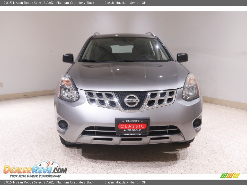 2015 Nissan Rogue Select S AWD Platinum Graphite / Black Photo #2