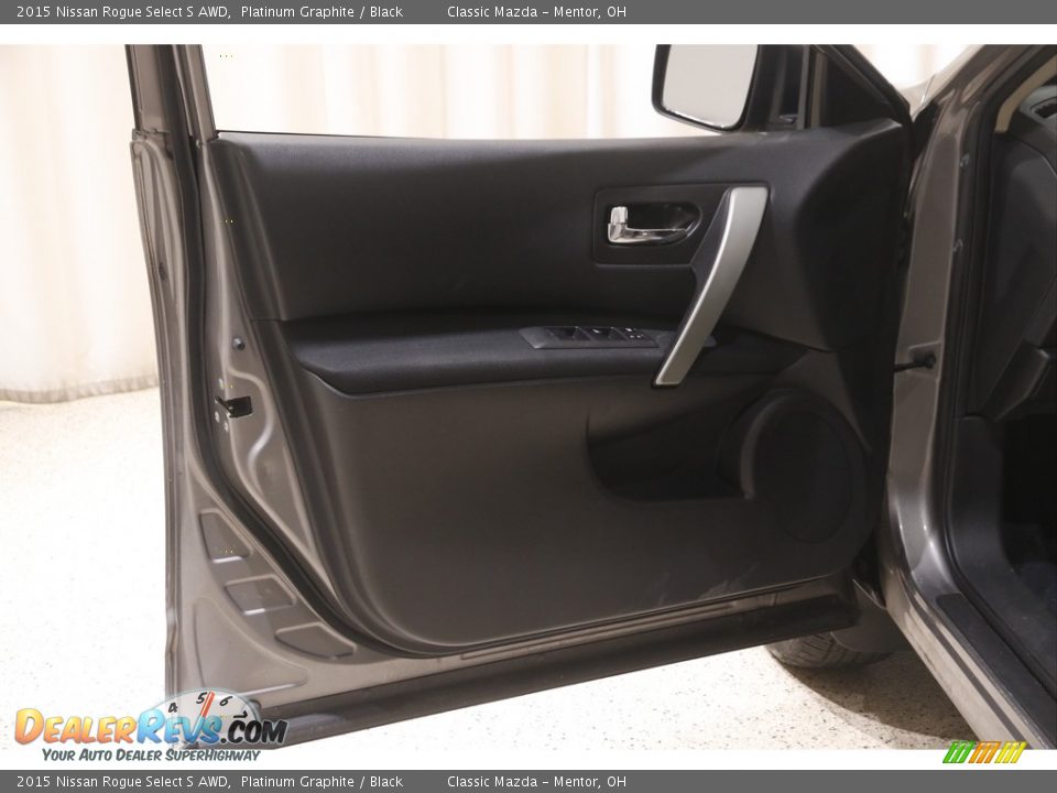 2015 Nissan Rogue Select S AWD Platinum Graphite / Black Photo #4