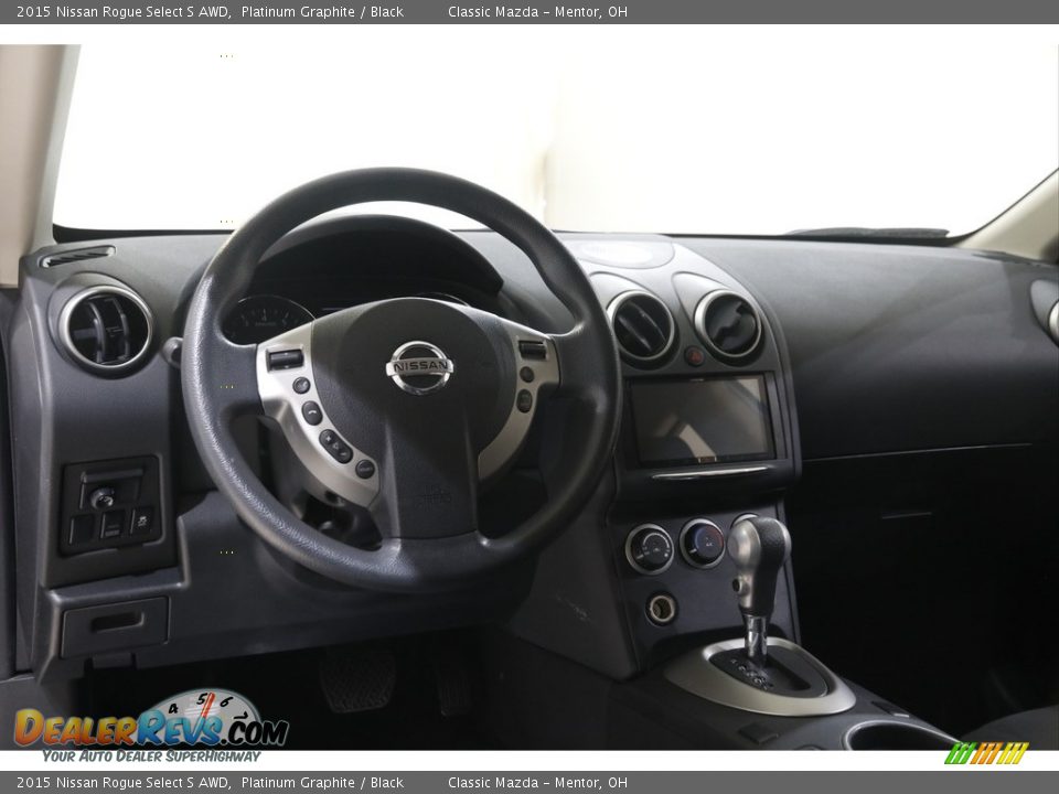 2015 Nissan Rogue Select S AWD Platinum Graphite / Black Photo #6