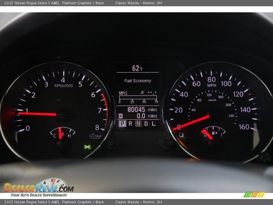 2015 Nissan Rogue Select S AWD Platinum Graphite / Black Photo #8