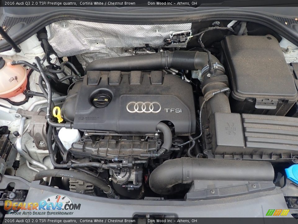 2016 Audi Q3 2.0 TSFI Prestige quattro 2.0 Liter Turbocharged/TFSI DOHC 16-Valve VVT 4 Cylinder Engine Photo #5