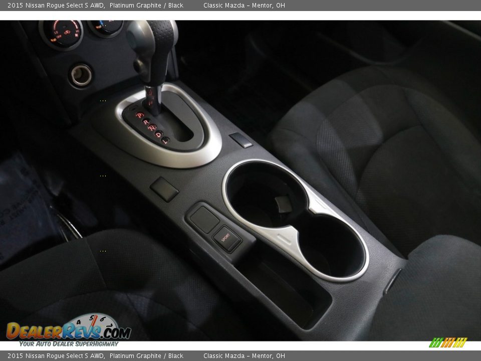 2015 Nissan Rogue Select S AWD Platinum Graphite / Black Photo #12