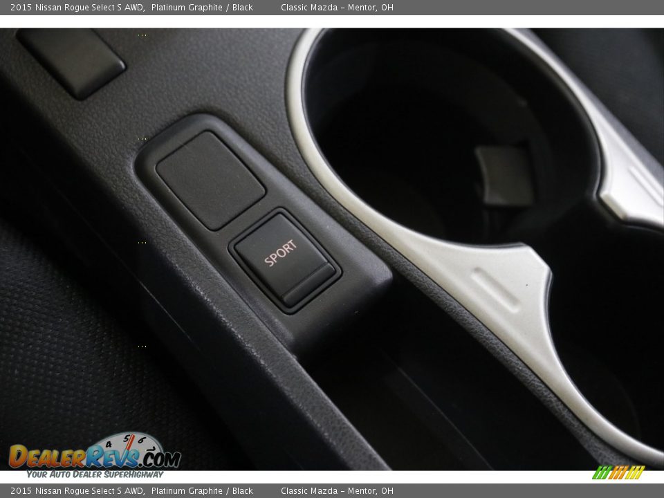 2015 Nissan Rogue Select S AWD Platinum Graphite / Black Photo #13