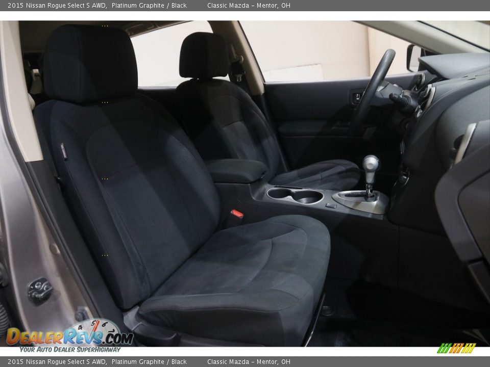 2015 Nissan Rogue Select S AWD Platinum Graphite / Black Photo #14
