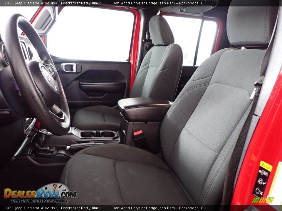 2021 Jeep Gladiator Willys 4x4 Firecracker Red / Black Photo #11