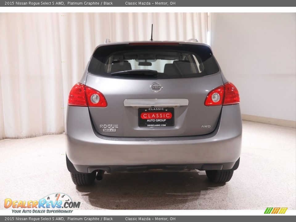 2015 Nissan Rogue Select S AWD Platinum Graphite / Black Photo #17